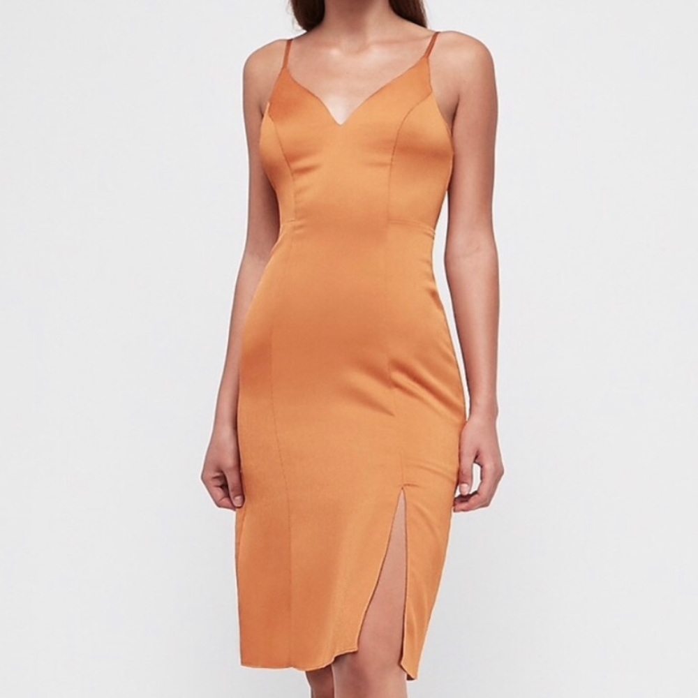 V-Neck Slip Dress